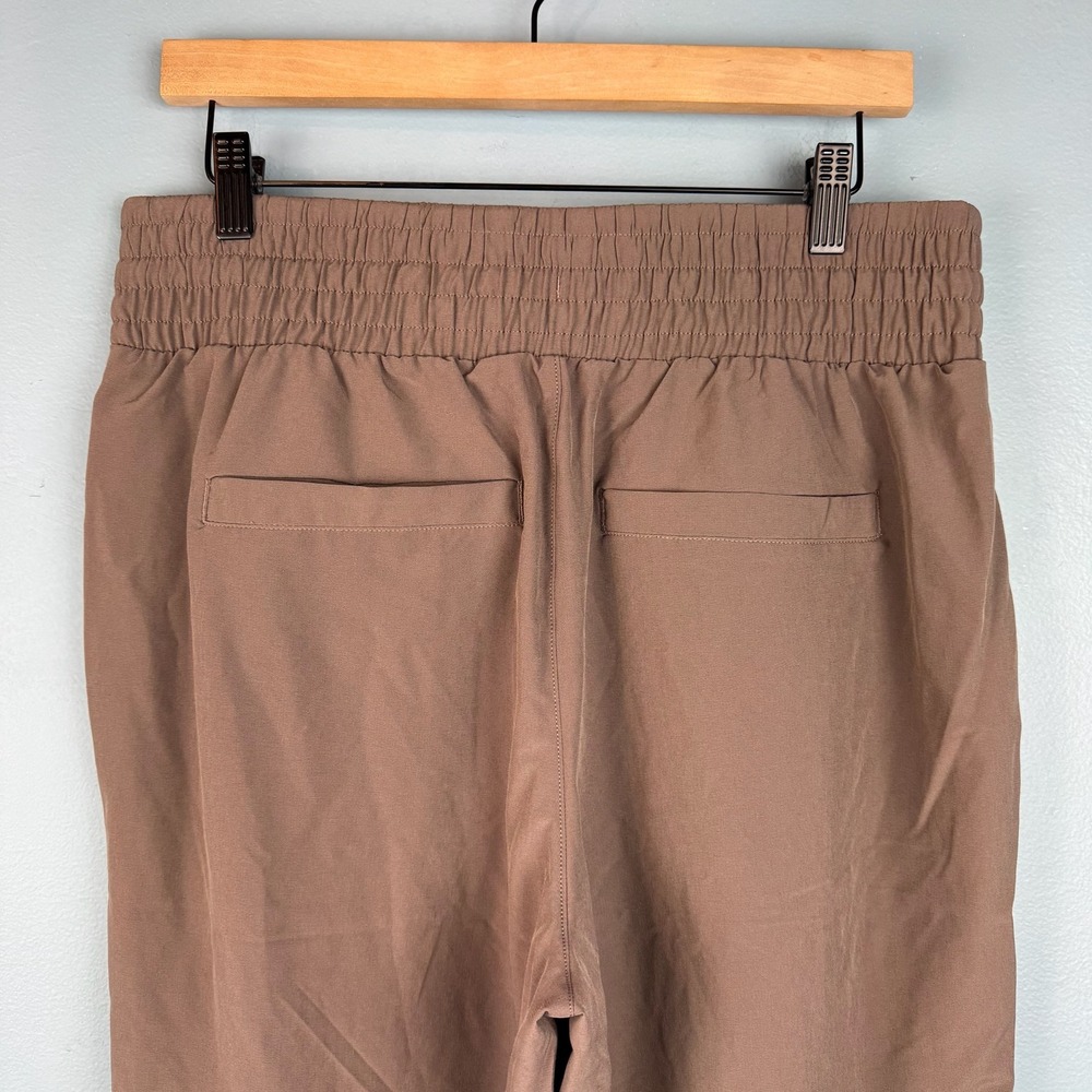 NEW Spanx On The Move Jogger Womens Large Smoke Brown Pull On Performance Pants - Picture 4 of 7